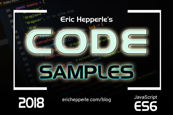Blogthumb: Code Samples (by Eric Hepperle, 2020)