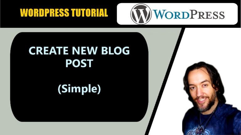 WordPress Tutorial: Create New Blog Post [Basics]