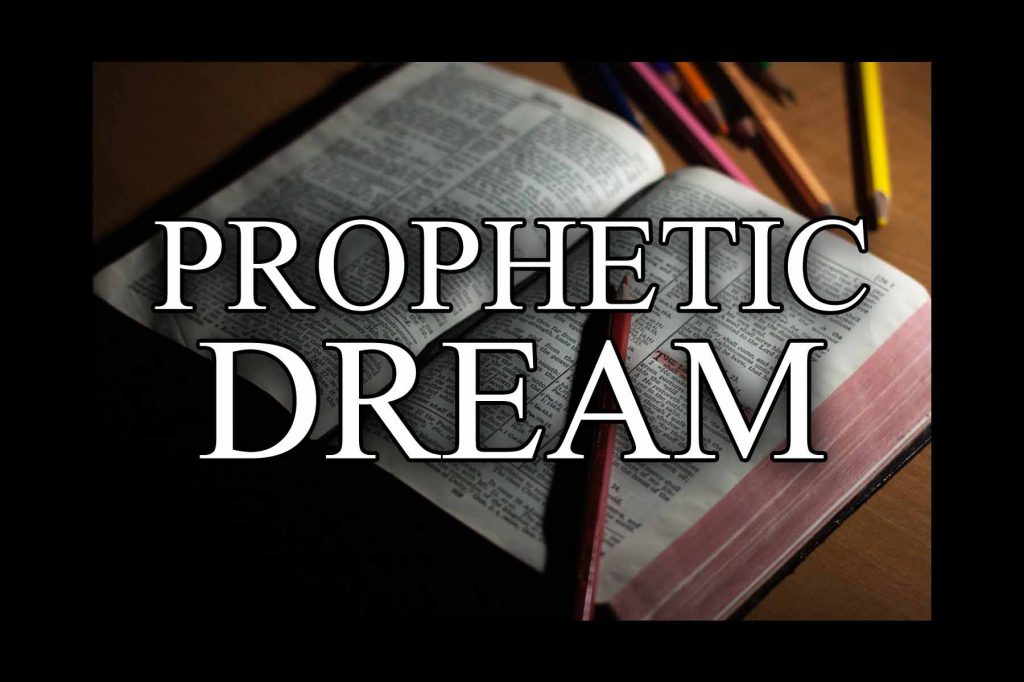 Blog Thumbnail: Prophetic Dream in front of Bible (Copyright Eric Hepperle, 2021)