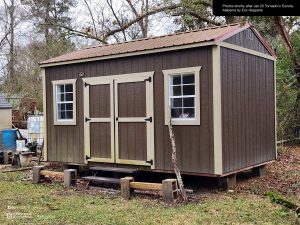 Shalom House was not damaged, only the stick I used to hold the door open was moved