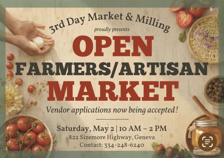Healthy Options in Geneva: Inside the 3rd Day Market & Milling Farmers and Makers Event